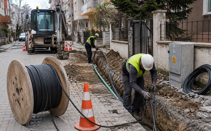 Altyapısı Olmayan Binaya Fiber Kablo Çekilir Mi ?