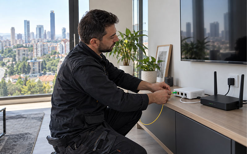 Ataşehir Fiber Kablo Değişimi ve Yenileme