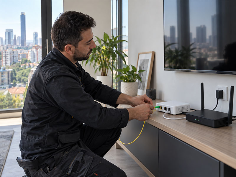 Bahçelievler Fiber Kablo Değişimi ve Yenileme